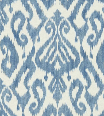 Kasuri Wallpaper - Blue