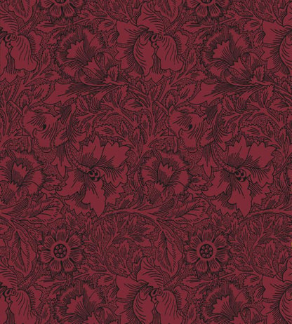 Poppy Wallpaper - Red 