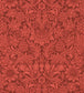 Thisle Wallpaper - Red