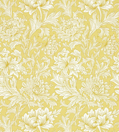 Chrysanthemum Toile Wallpaper - Sand 