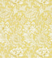 Chrysanthemum Toile Wallpaper - Sand 