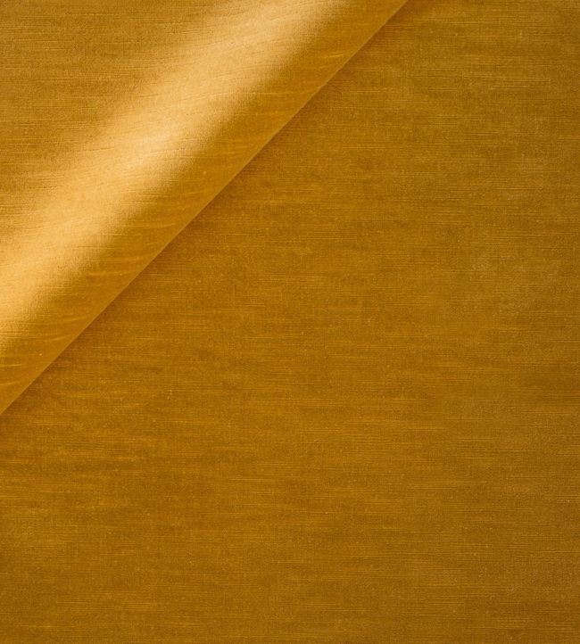 Dynasty Velvet Fabric - Yellow 