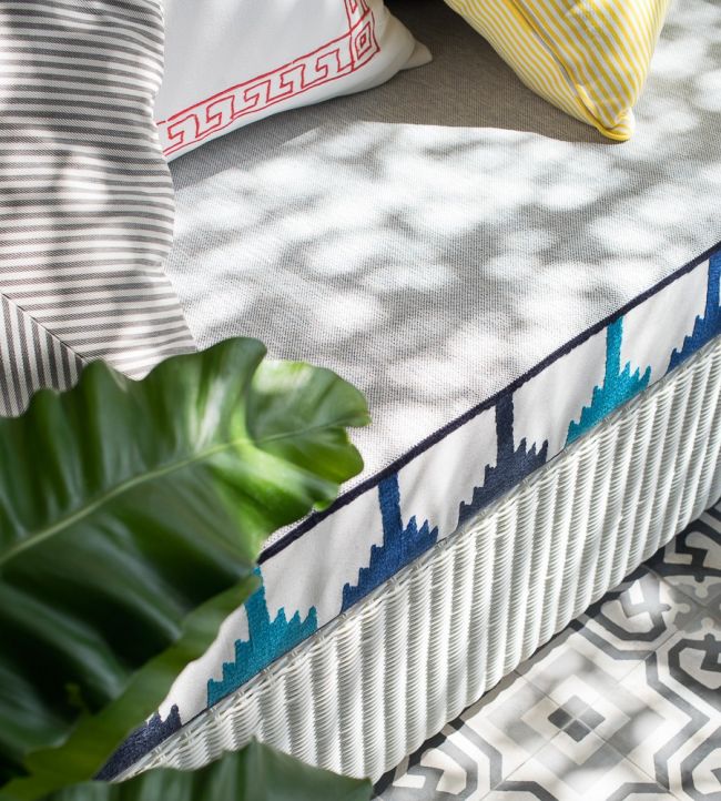 Alum Bay Room Fabric - Blue