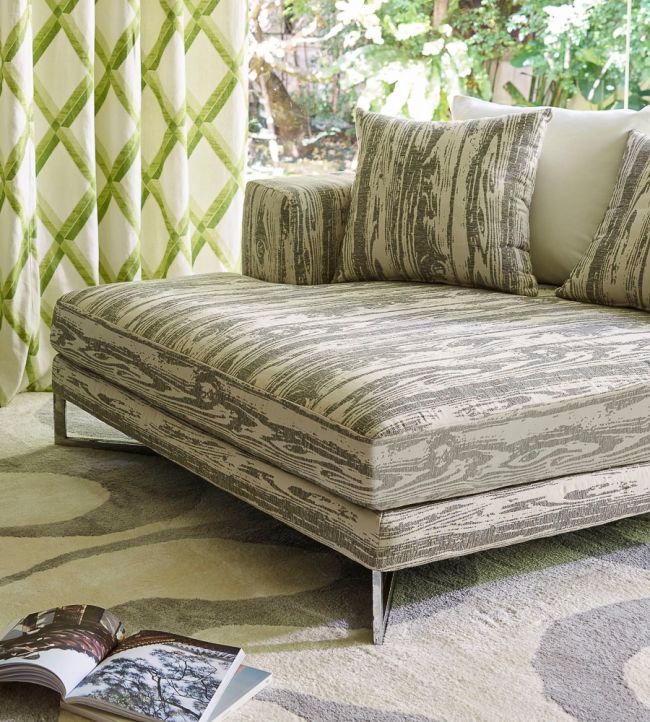 All Aboard Room Fabric - Gray