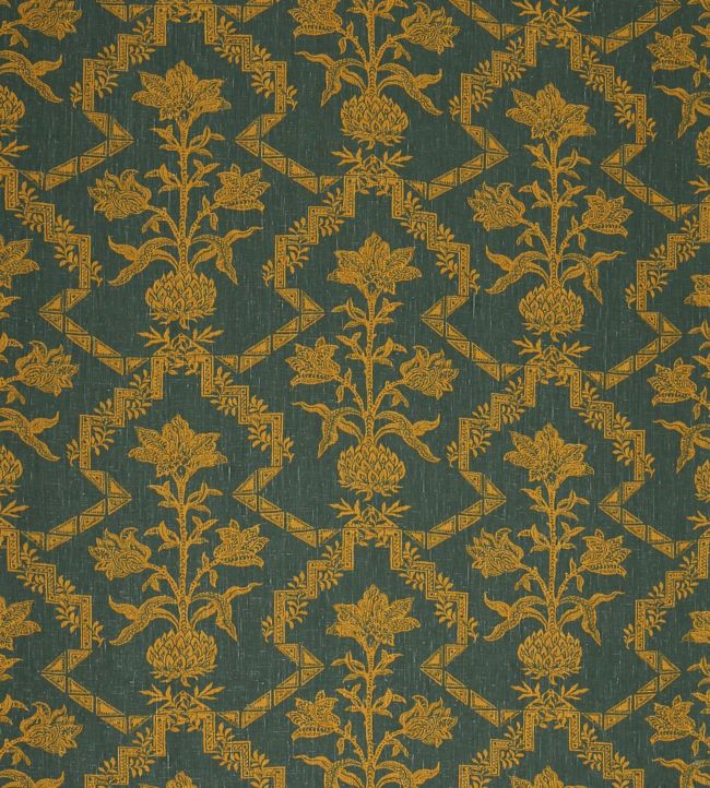 Amaryllis Fabric - Teal 