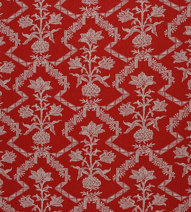 Amaryllis Fabric - Red