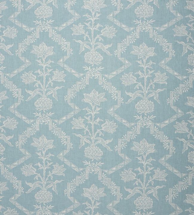 Amaryllis Fabric - Blue