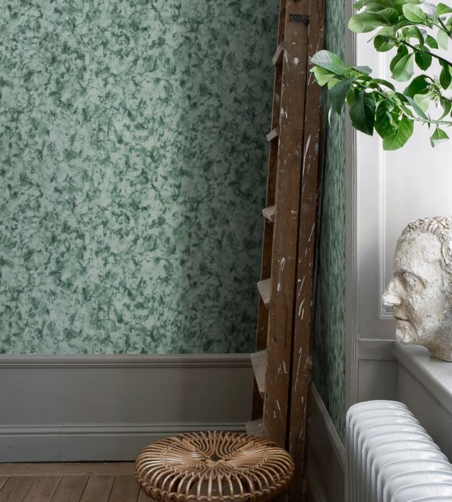 Hannes Room Wallpaper - Green