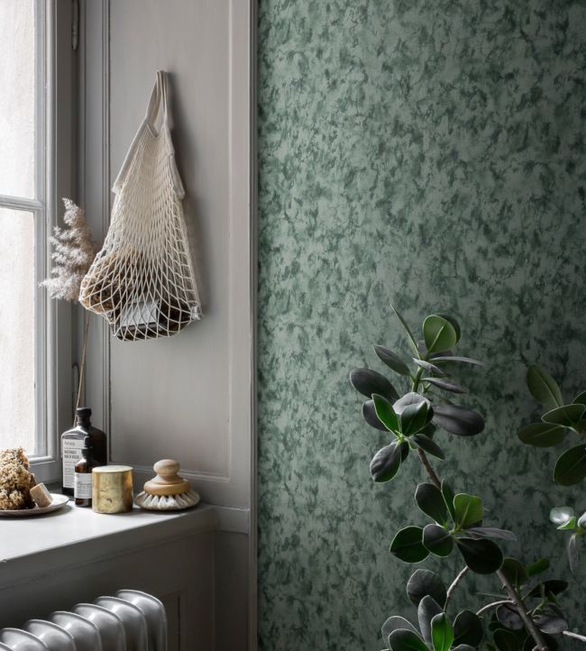 Hannes Room Wallpaper 2 - Green