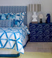 Minos Room Fabric - Blue
