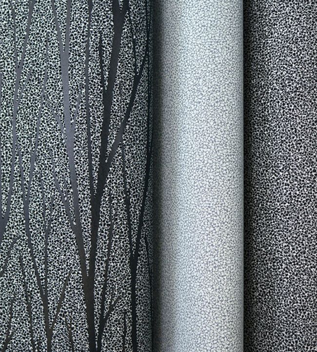 Branches Room Wallpaper - Gray