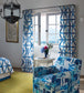 Kalathos Room Fabric - Blue