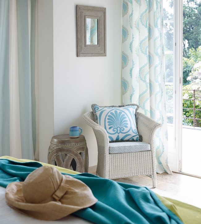 Foloi Room Fabric - Blue