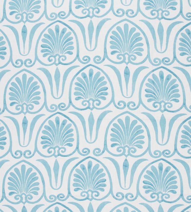 Acanthus Fabric - Blue