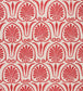 Acanthus Fabric - Red