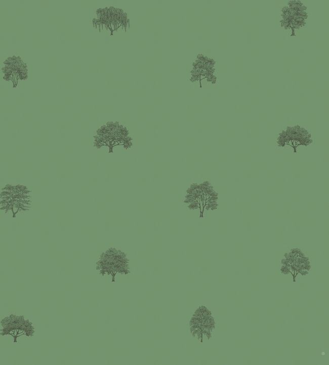 Arboretet Wallpaper - Green