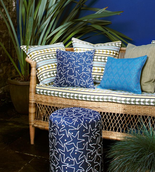 La Paz Room Fabric - Teal