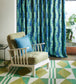 Vinery Room Fabric - Blue
