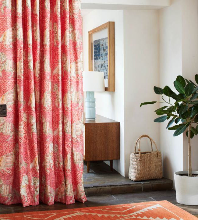 Azteca Room Fabric 2 - Pink