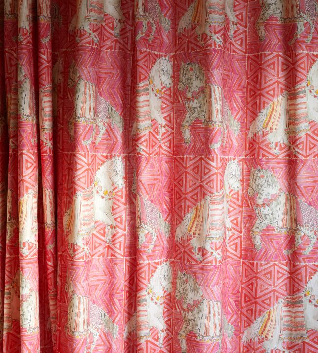 Azteca Room Fabric 3 - Pink