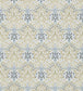 Artichoke Embroidery Fabric - Cream 