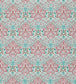 Artichoke Embroidery Fabric - Pink