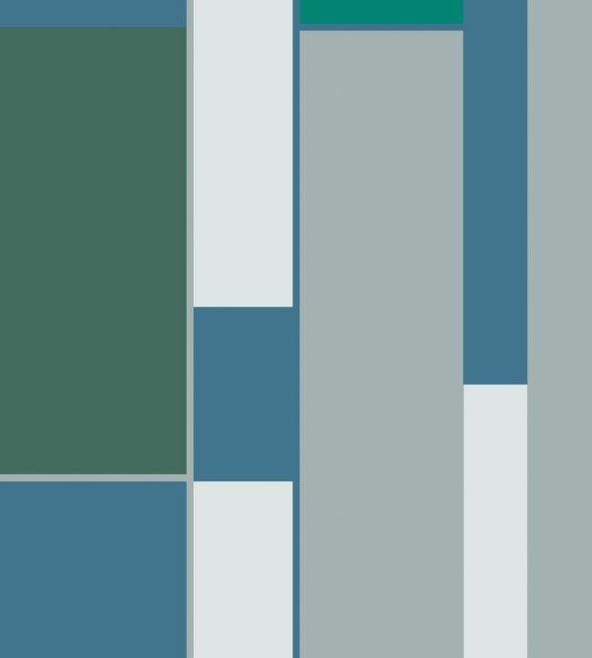 Opulent Wallpaper - Blue