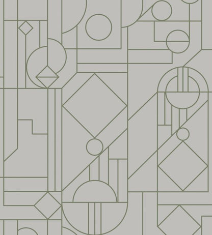 Lush Wallpaper - Gray