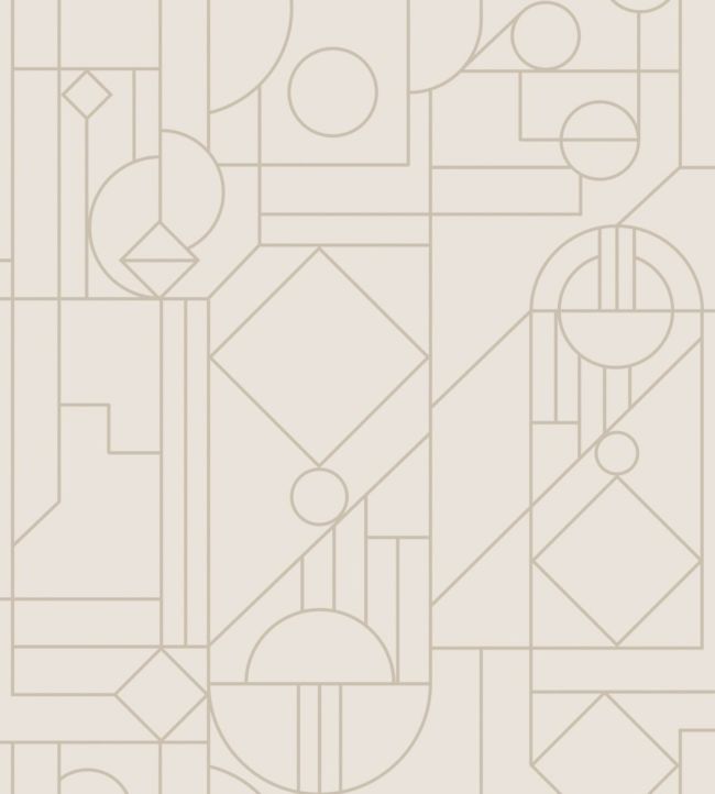 Lush Wallpaper - Cream