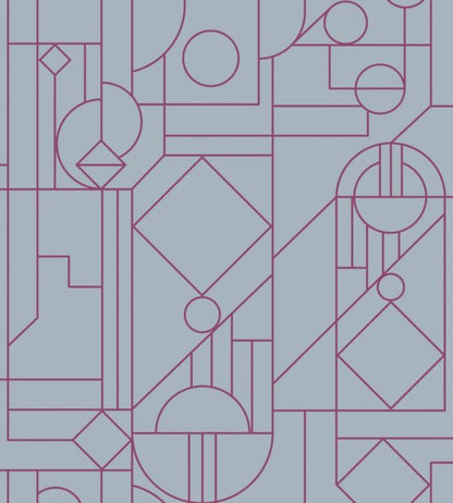 Lush Wallpaper - Teal