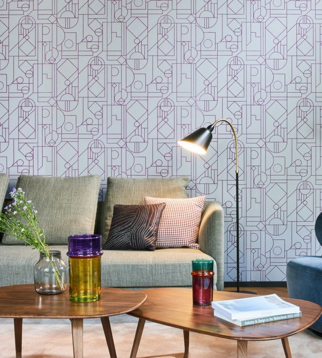 Lush Room Wallpaper - Teal