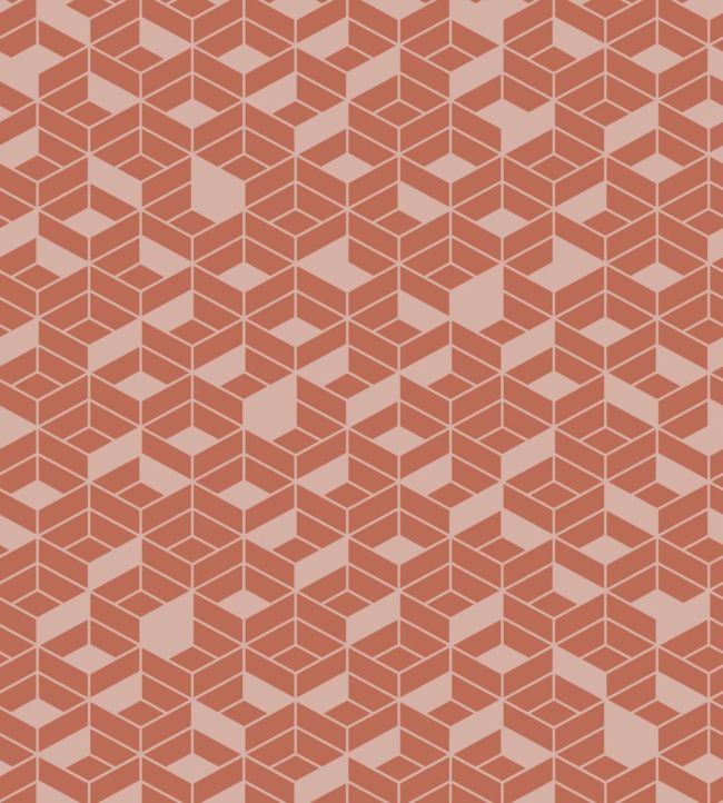 Flake Wallpaper - Red 