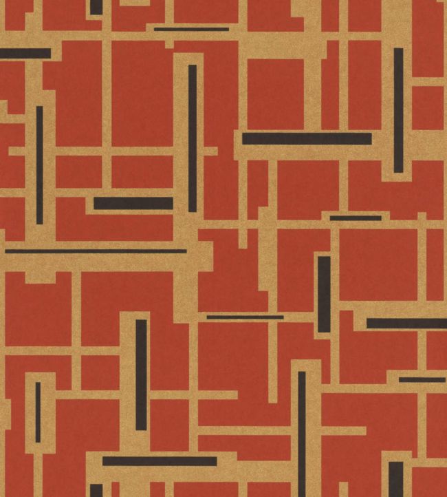 Zanzibar 4 Wallpaper - Red 