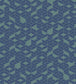 Flake Wallpaper - Blue 