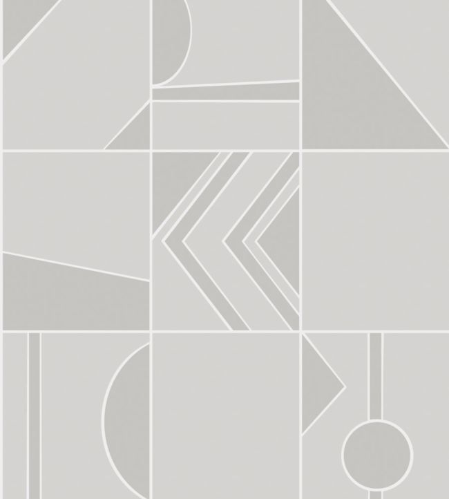 Groove Wallpaper - Gray