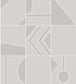 Groove Wallpaper - Gray