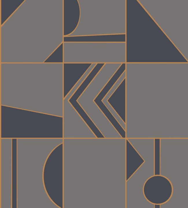 Groove Wallpaper - Blue