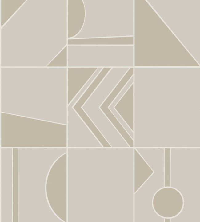 Groove Wallpaper - Cream