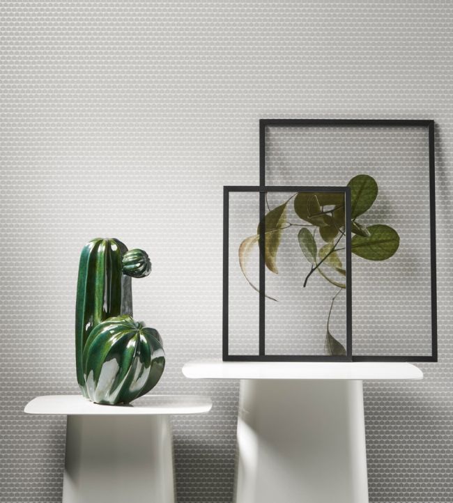 Blend Room Wallpaper - Silver