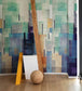 Peinto Room Wallpaper - Blue