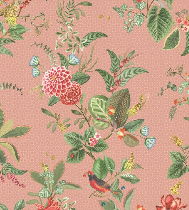 Floris Wallpaper - Pink