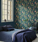 Floris Room Wallpaper - Teal