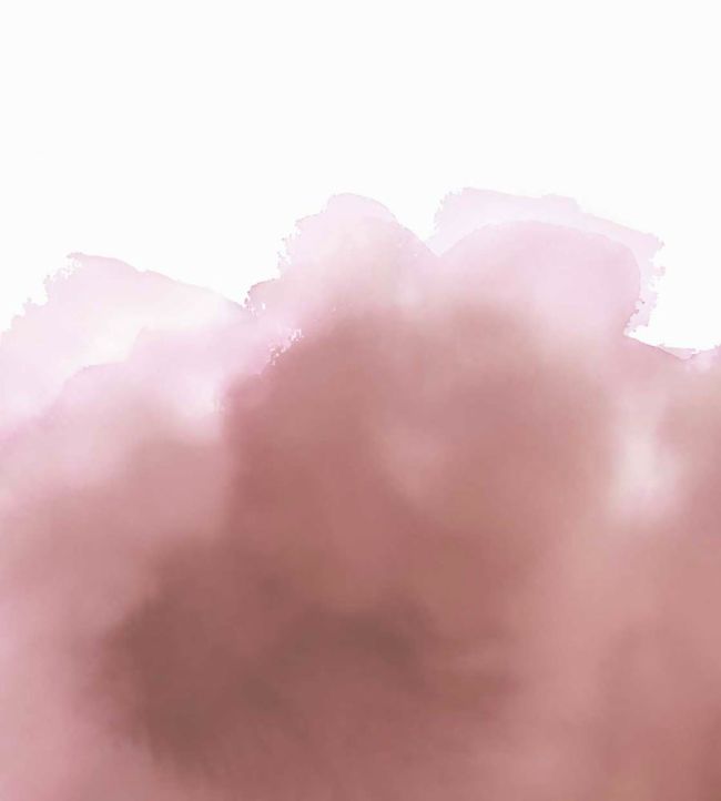 Free Form Watercolour Wallpaper - Pink
