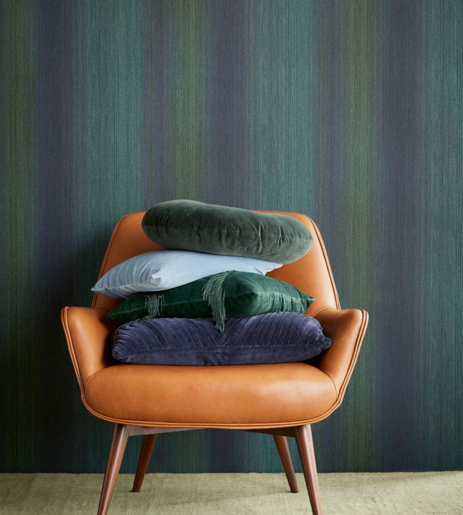 Gradient Room Wallpaper - Green