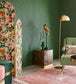 Plain Texture Room Wallpaper - Green