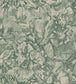 Floral Illustration Wallpaper - Green