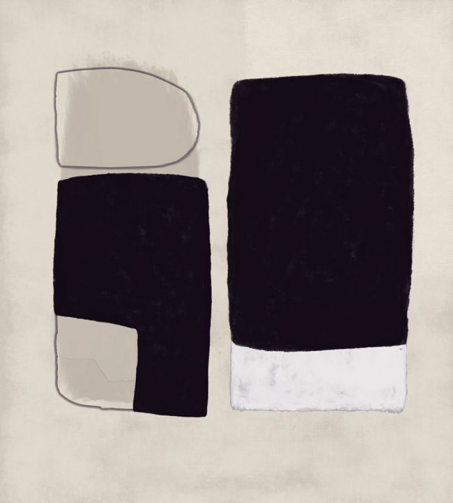 Blocks Wallpaper - Black