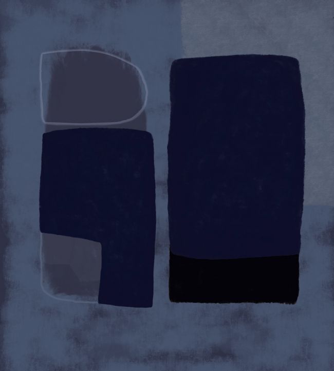 Blocks Wallpaper - Blue