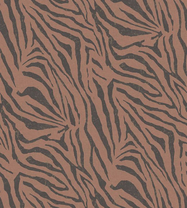 Zebra Wallpaper - Brown 