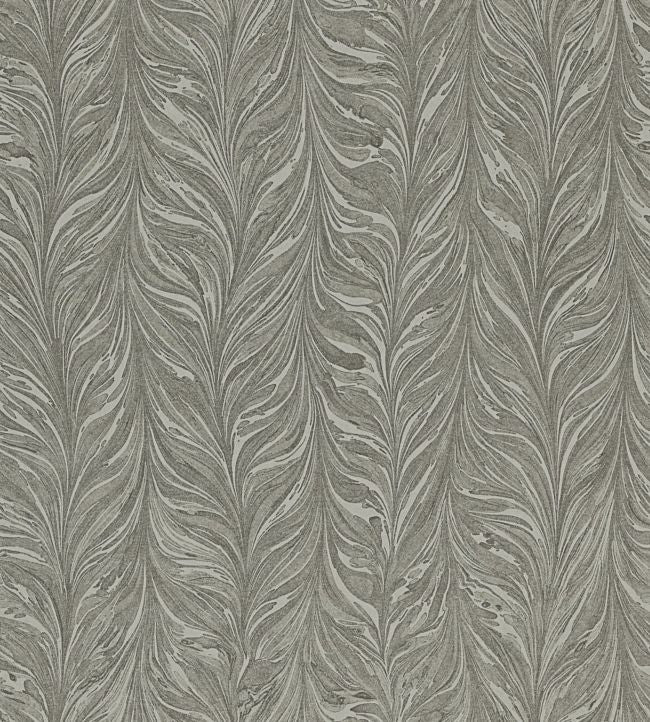 Ebru Wallpaper - Gray